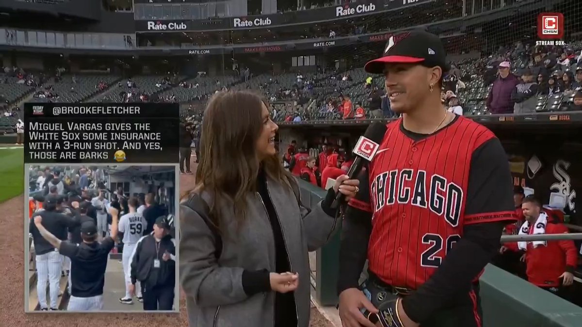 Miguel Vargas got that (small) dog in him 😂 Brooke Fletcher | Friday Night All-Access