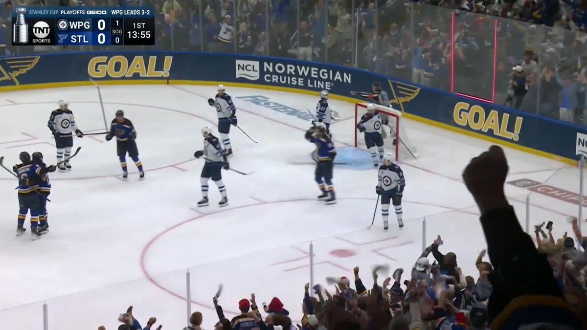 BROBERG GOAL AND NO CHALLENGE... BLUES STRIKE FIRST 🚨