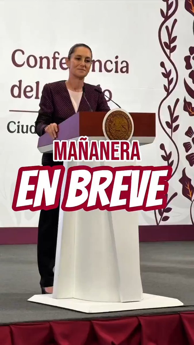 La #MañaneraEnBreve de la presidenta Claudia Sheinbaum Pardo: ✅ Cero aranceles en autopartes mexicanas. 💰 Nueva inversión en México por 30 mil millones de pesos. 📚 Colección de libros 25 para el 25.