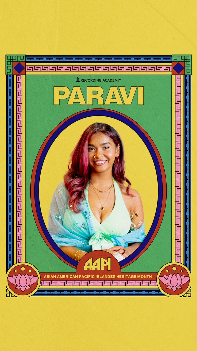"You blaze a trail by being you." ❤️ ⭐️ Paravi !!! ❀⋆.ೃ࿔*:・ is a UCLA Graduate and an Indian American woman who went viral on TikTok from her cover of "Cloud 9" by Beach Bunny. Growing up in Ohio, she wanted to fit in with the other women around her, but now she takes pride in her heritage and who she is as a part of the AAPI community. She hopes that through a career in entertainment, she can show other brown girls that they are allowed to dream big and make their dreams a reality. 📲 Join Paravi and the Recording Academy as we champion AAPI music creators, cultural tastemakers, and a community that continuously rises above and radiates like gold. Download our AAPI Month toolkit to shout yourself out -- the you that dared to dream: