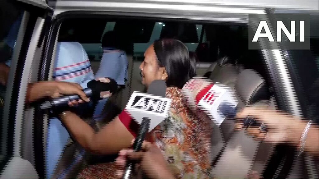 #WATCH | Bhubaneswar, Odisha | Mother of the Nepali girl student found dead at KIIT University hostel says, "We received information (about her demise) at 8 pm..." Father of the Nepali girl student found dead at KIIT University hostel says, "On the day of the incident, we had a telephonic conversation with her at 3 PM. She talked to us nicely..." (02.05.2025)