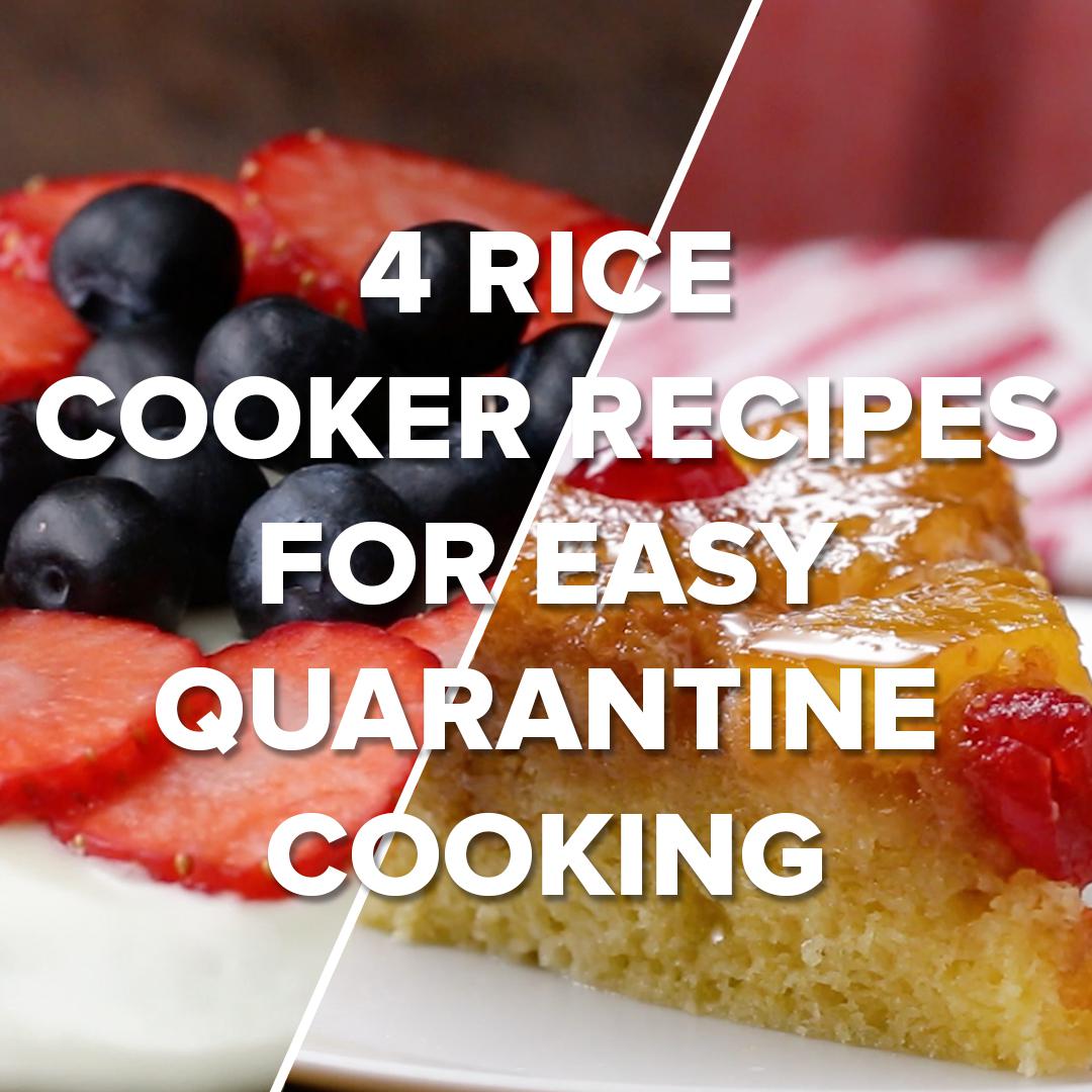4 Rice Cooker Recipes for Easy Quarantine Cooking