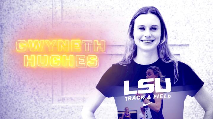 Track star ➡️ Coastal defender LSU helped her become both.