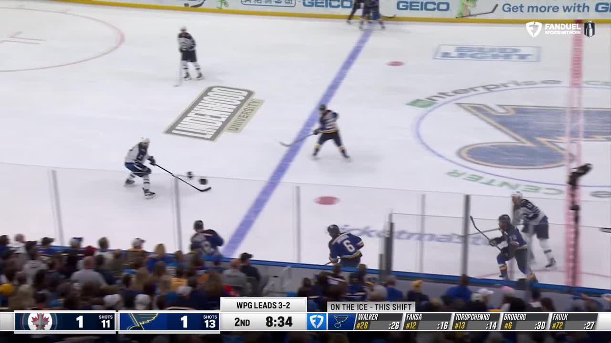 NATHAN WALKER HAS HIS THIRD GOAL OF THE PLAYOFFS!!!!