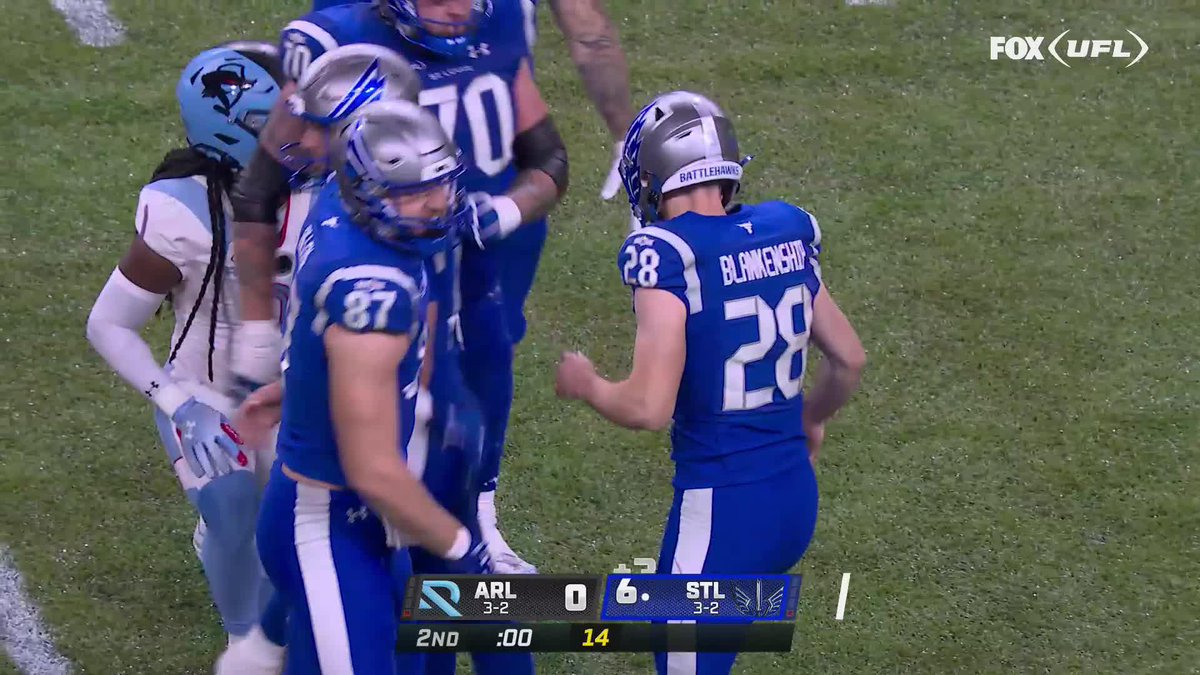 blankenship extends the lead 📺: FOX