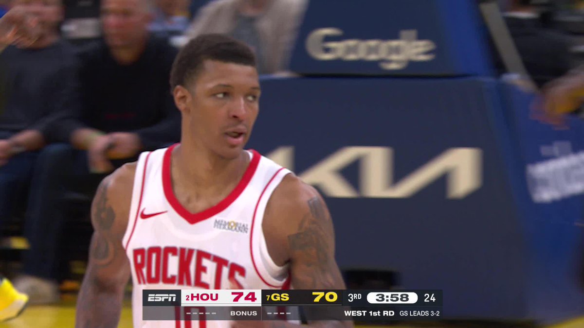 Jabari Smith Jr. BIG back-to-back triples 👌 Rockets fighting for survival 😤