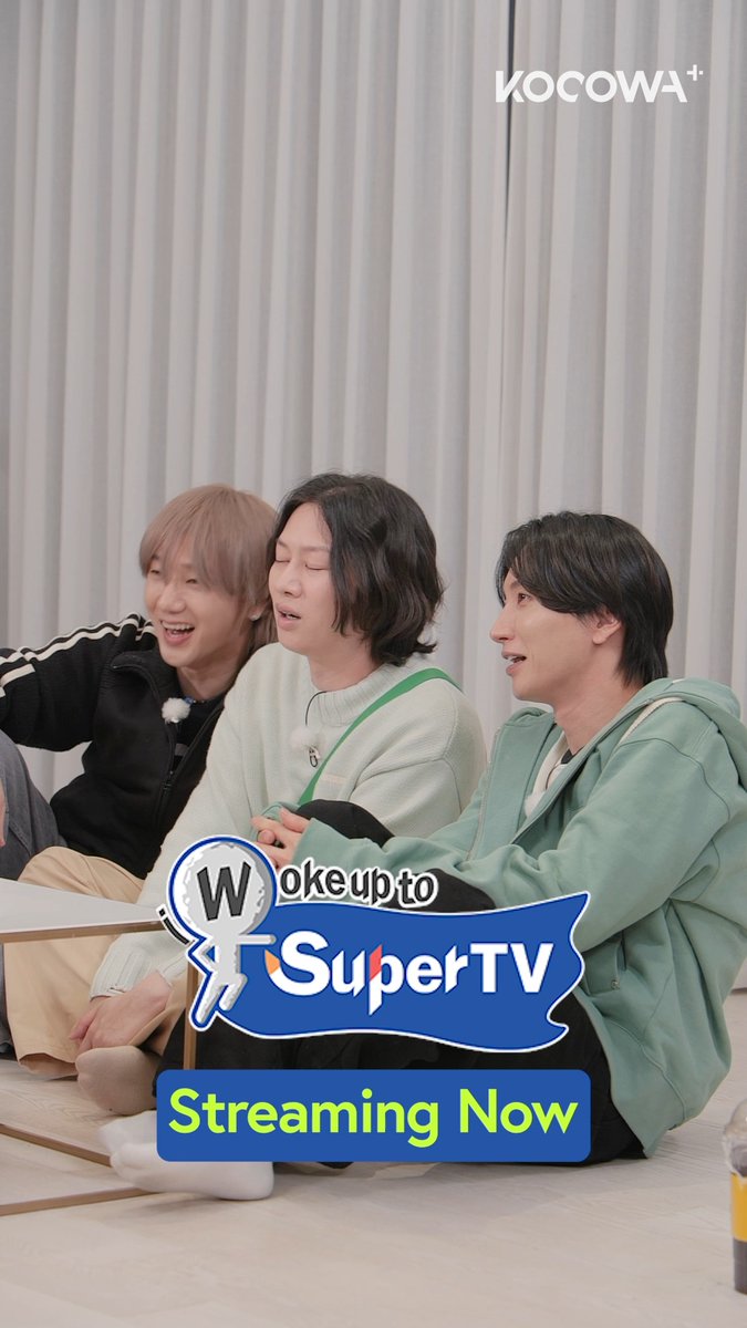 See what had SUPER JUNIOR reacting like this! 👀 Woke Up To SuperTV is waiting for you on KOCOWA+! Stream #WokeUpToSuperTV on #KOCOWA+ ➡️ #SUPERJUNIOR