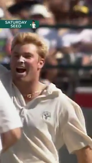Warnie! 🥰 The #SaturdaySeed is back for 2025 and it just had to be the King who gets us underway, with this wicked ball to Pat Symcox.