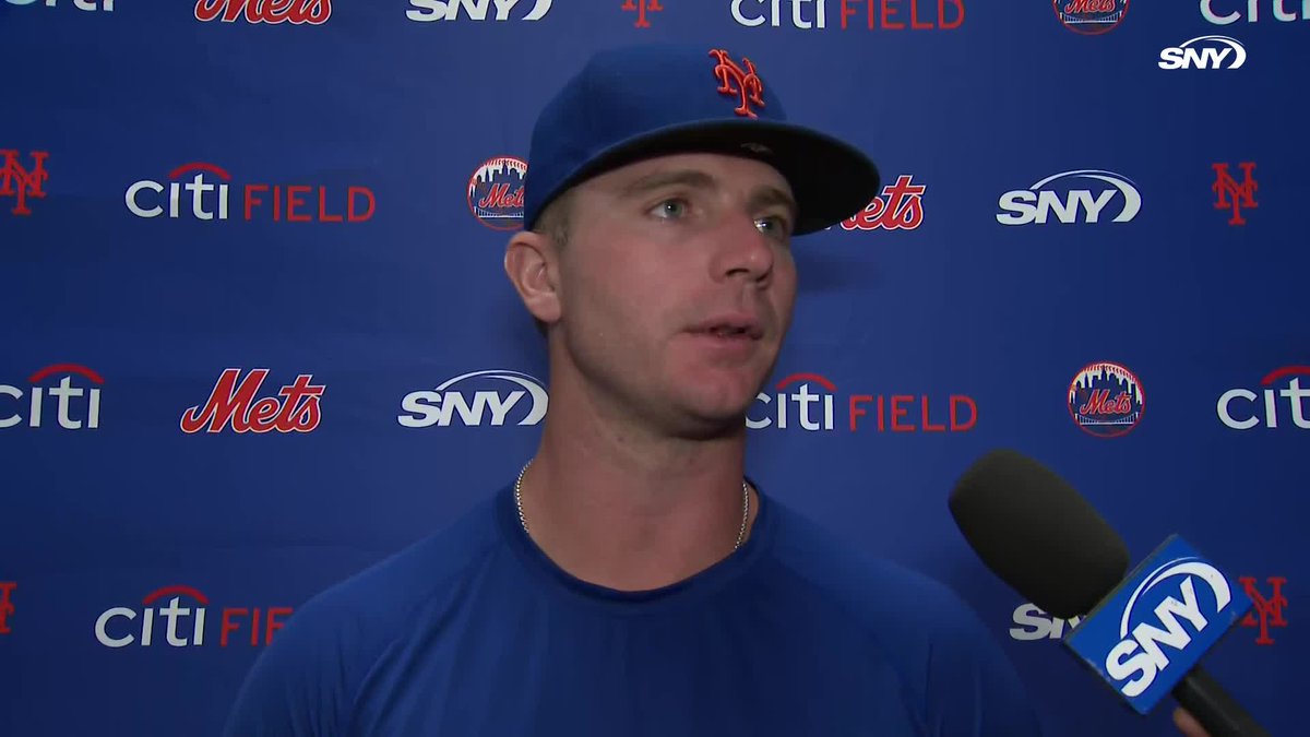 "We just keep stacking wins and want to be able to not stress out like we did last year" 😂 - Pete Alonso