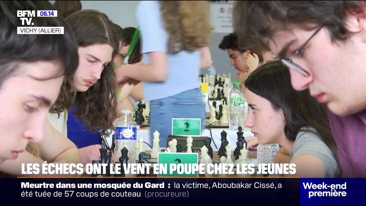 💬 "Ce n'est pas un jeu que je trouve fade, c'est tout le temps de nouvelles idées" Les échecs séduisent de plus en plus chez les jeunes