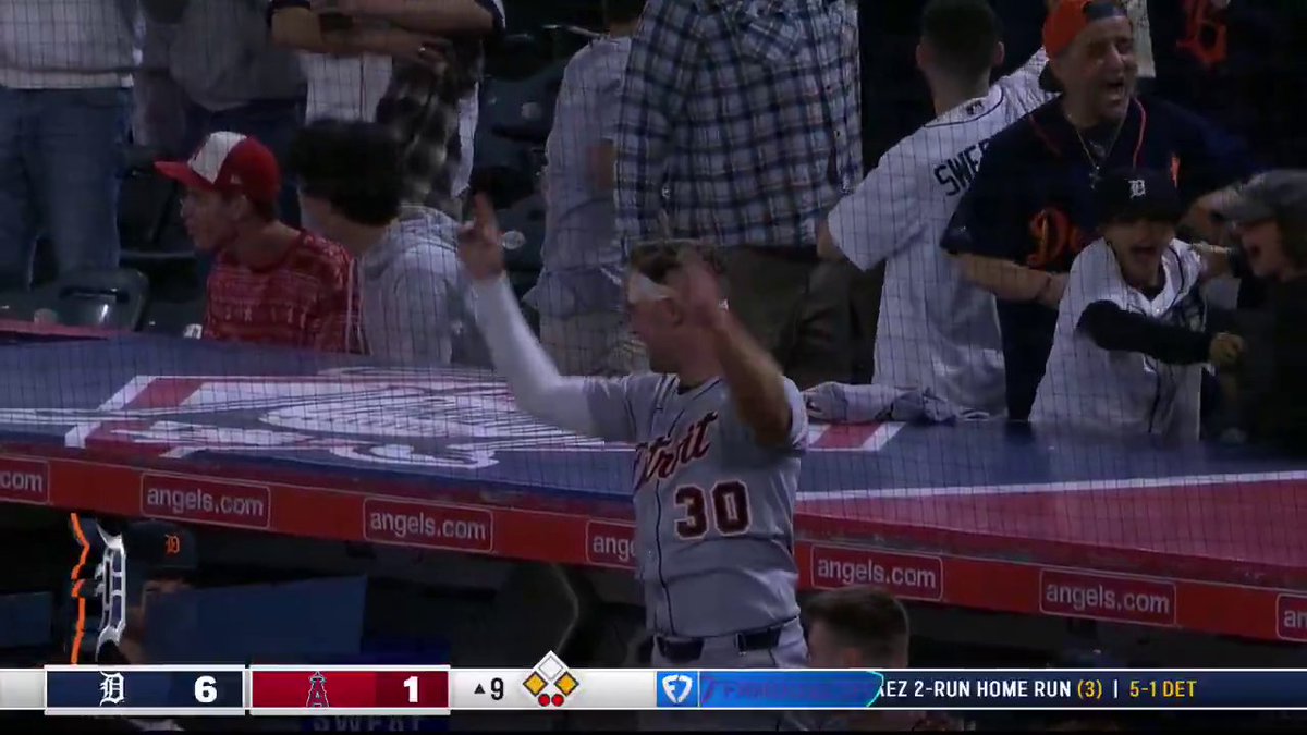 Riley Greene is the first player in MLB history to hit 2 HRs in a single 9th inning 🤯