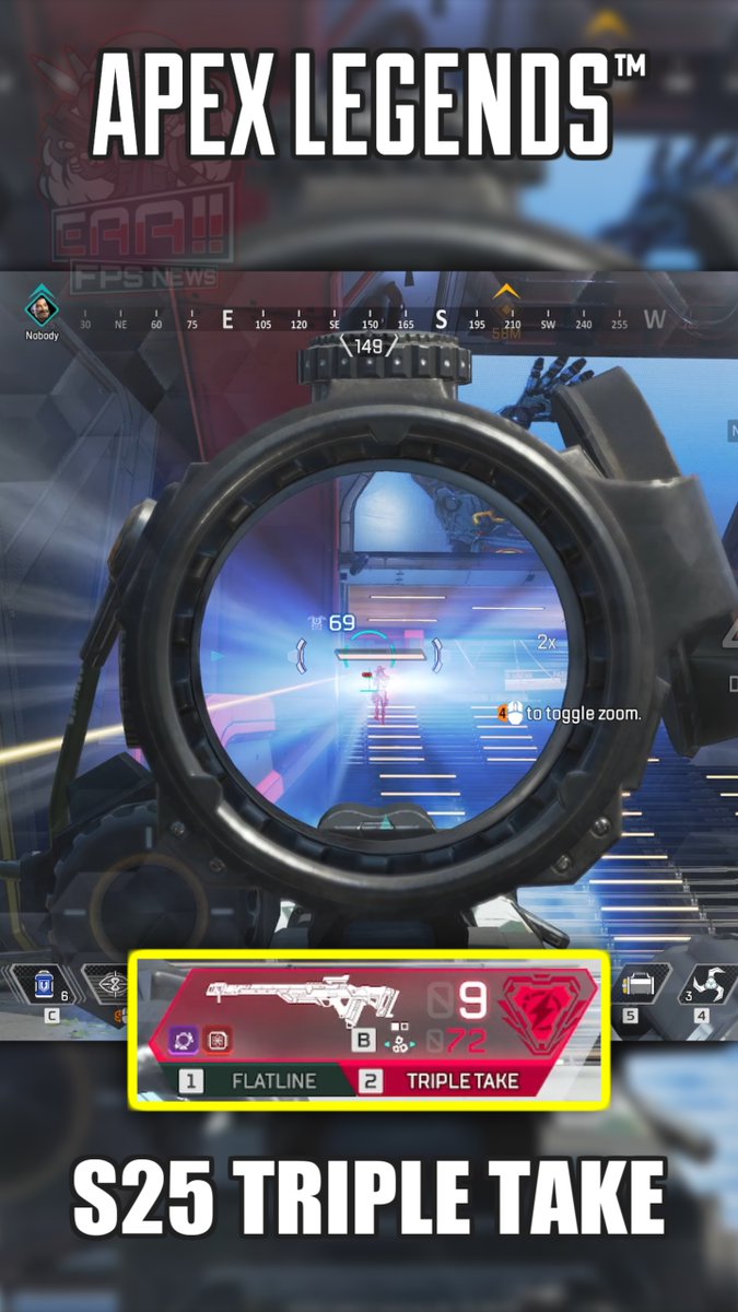 強すぎ？シーズン25の「トリプルテイク」は◯◯標準装備！ #Apexlegends #エーペックスレジェンズ