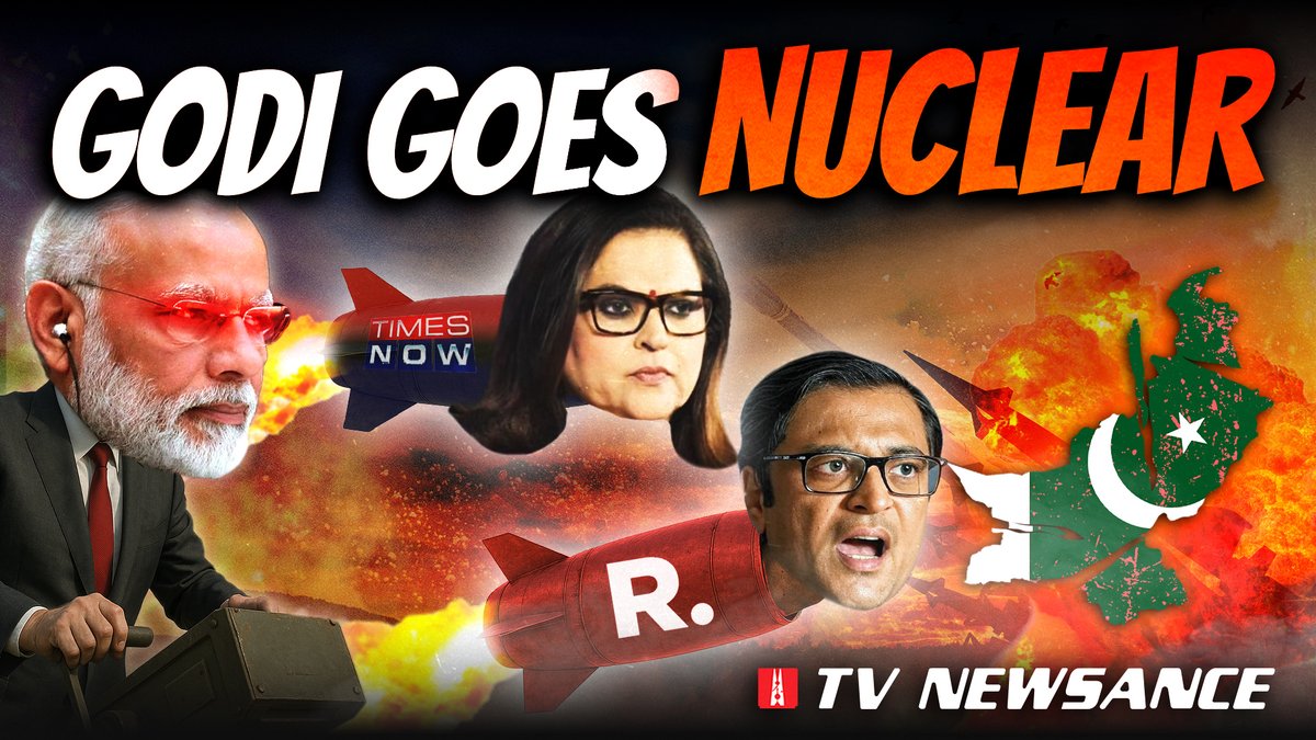 Indian TV’s response to a terror attack: TRPs over truth, drama over dignity. National embarrassment, globally televised.