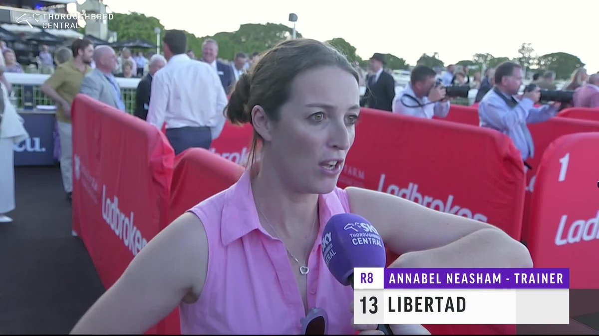 “What, was he 80-1 I think?!” Libertad took out the Victory Stakes at long odds… hear from Annabel Archibald after the win! Annabel Neasham and Rob Archibald Racing | Brisbane Racing Club | Trilogy Racing