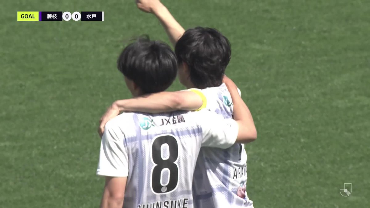 #渡邉新太 のダイレクトボレー! 🎦 ゴール動画 🏆 明治安田J2リーグ 第13節 🆚 藤枝vs水戸 🔢 0-1 ⌚️ 15分 ⚽️ 渡邉 新太(水戸) #Jリーグ
