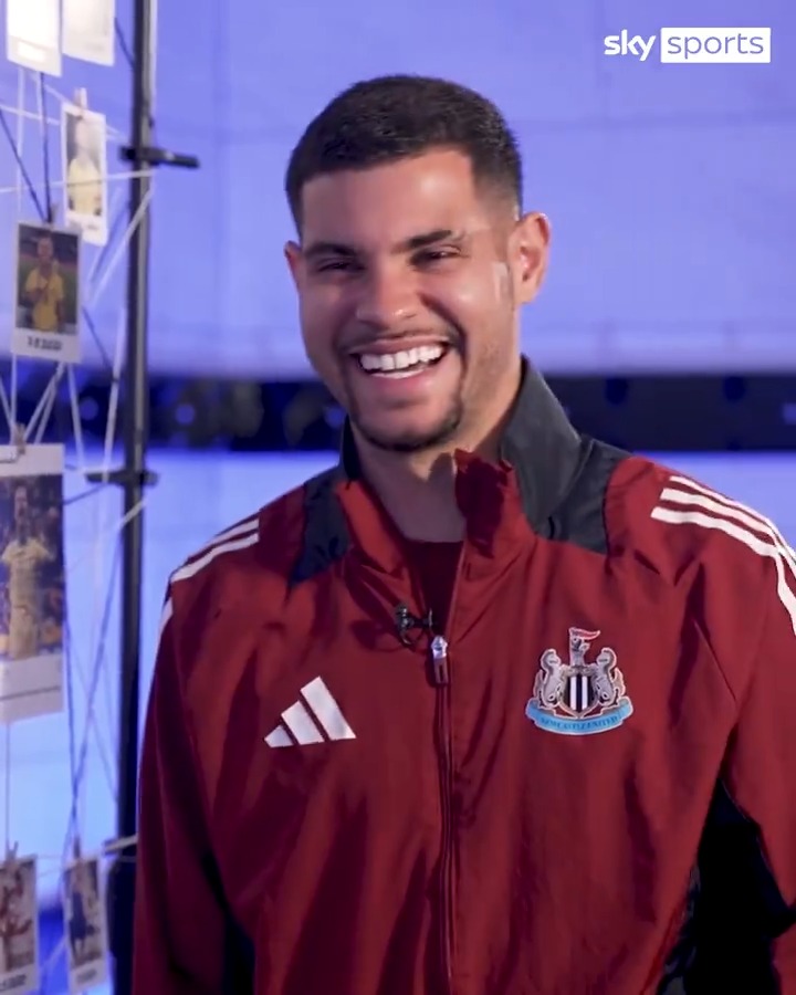 Bruno Guimarães forgetting he wasn’t allowed to swear at the Carabao Cup parade 🤬🤣
