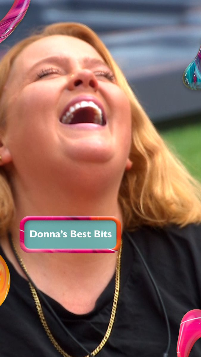 Queen of pranks, vocals and being the least nominated Housemate, Donna really brought all of the vibes to the House 🤪 #CBBUK