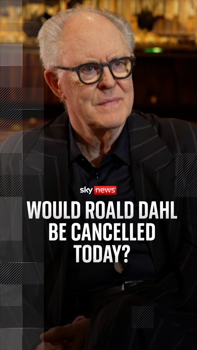 Would Roald Dahl be cancelled today? Sky's @BethanyMinelle speaks to John Lithgow, who reprises the role of Dahl.
