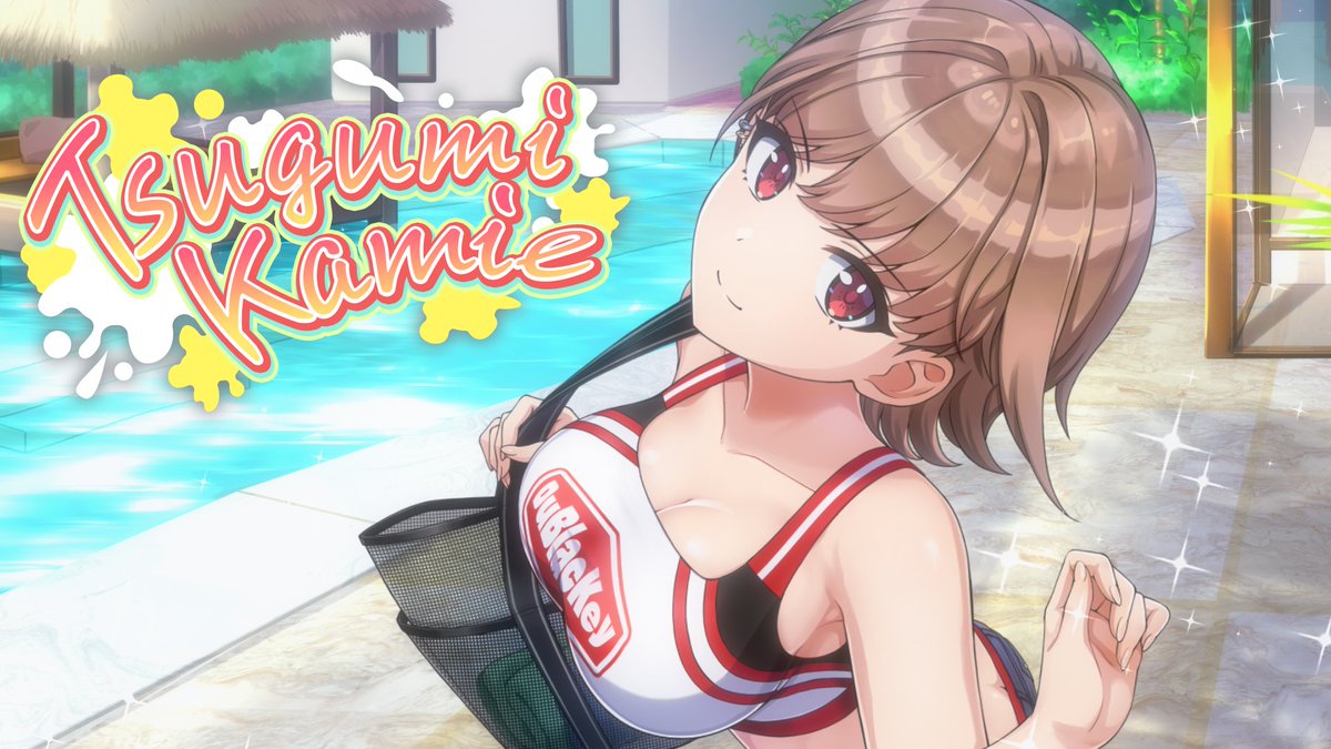 ◤ドルウェブ 水着PV◢ 4/30(水)にプレイアブル化した 水着ドルフィンをご紹介! GRIMO→GOETIA所属のライダー、 『紙枝つぐみ』です! (CV: #折原くるみ さん) #ドルフィンウェーブ