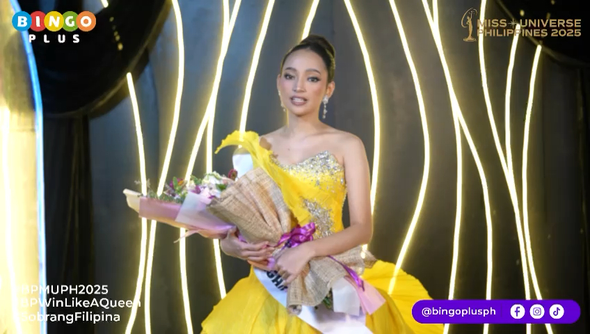 BingoPlus Exclusive Backstage Interview for Miss BingoPlus 2025, Franchezca Mae Pacheco 💜 #BPMUPH2025 #SobrangFilipina #BPWinLikeAQueen