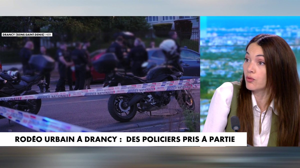 «C’est une agression de policiers», alerte Karima Brikh sur les policiers pris à partie à Drancy, dans #MidiNewsWE