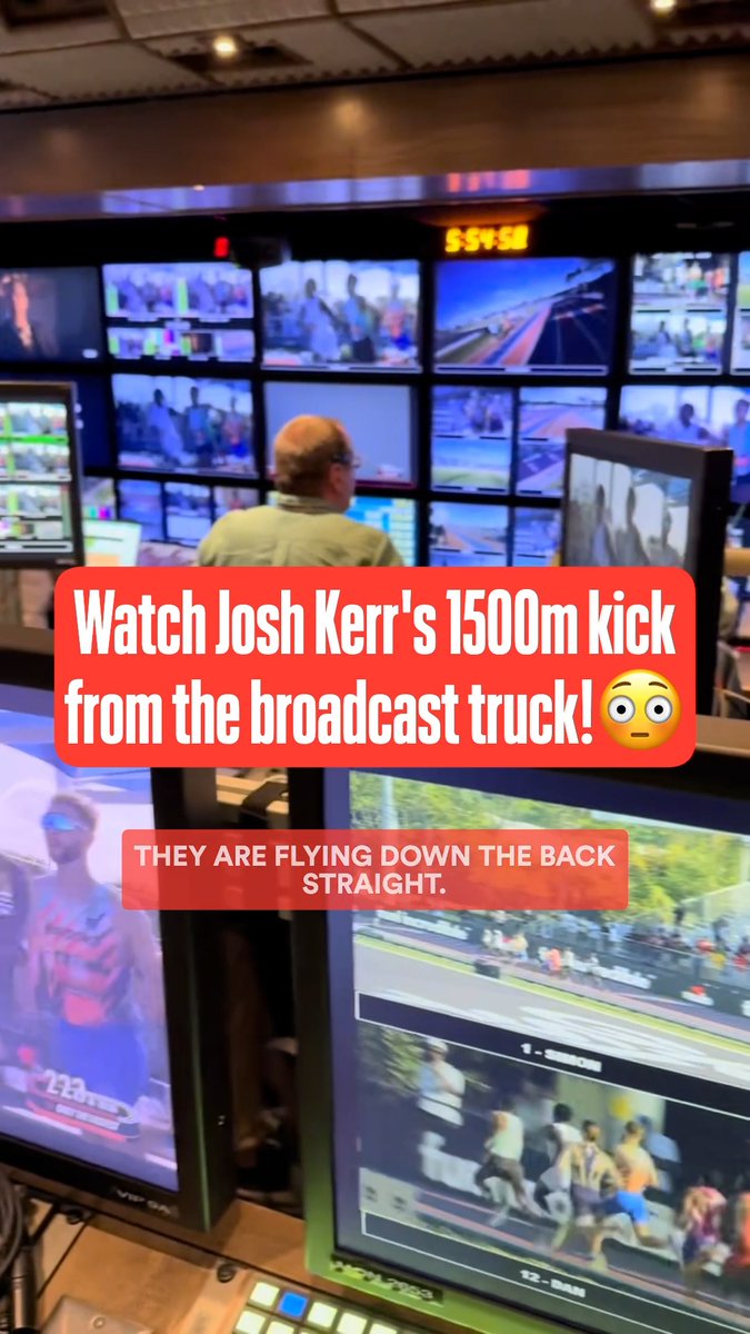 Dozens of angles. One epic finish. Our broadcast team is working hard to provide you the best coverage in track!
