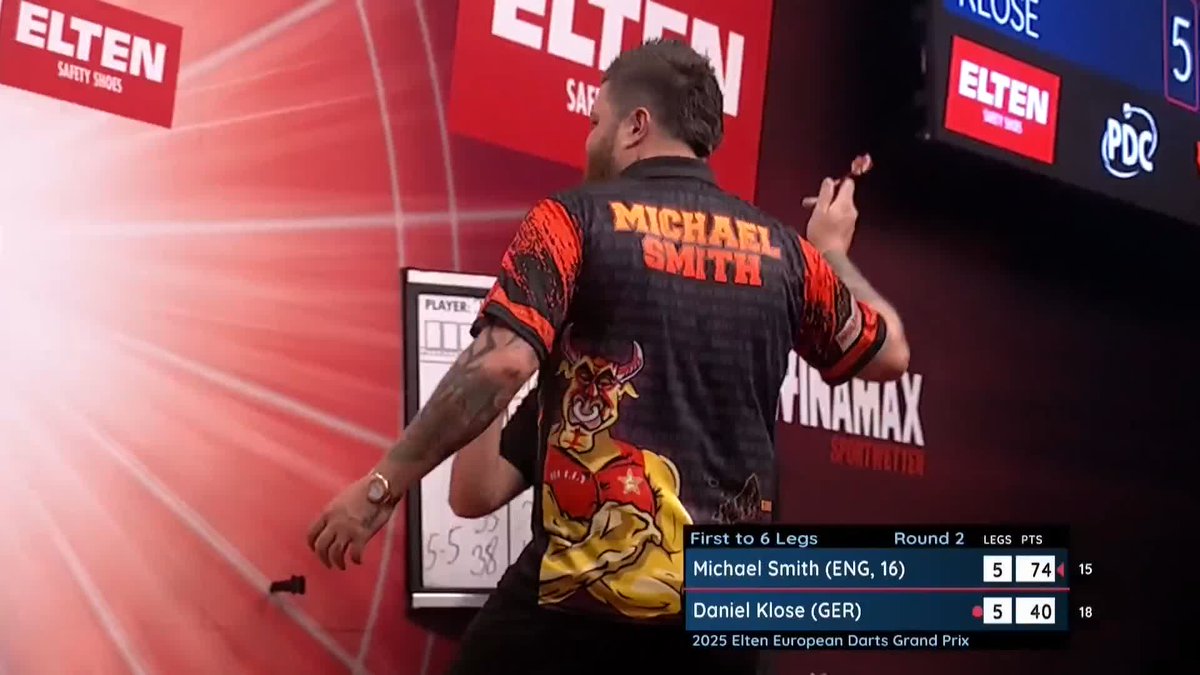 BULLY BOY SCRAPES THROUGH! The drama! Michael Smith fights back from 5-2 down to defeat Daniel Klose, picking up a valuable victory to get through to Finals Day! 📺 #ET6 | R2