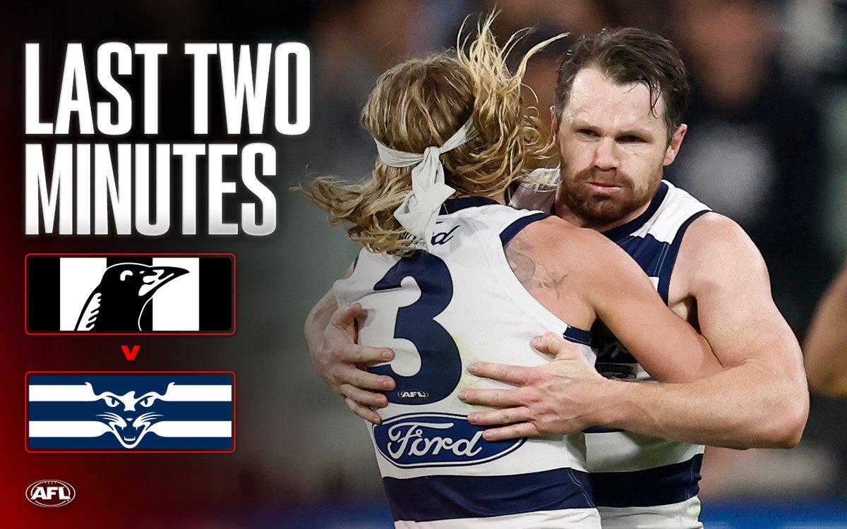 An instant classic 🍿 Relive the thrilling final moments of #AFLPiesCats now, thanks to OMO Australia.