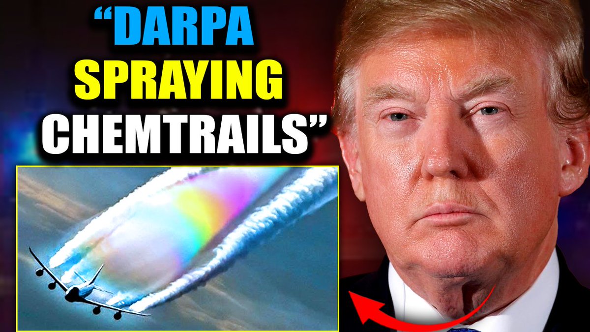 Trump's Chemtrails Task Force Exposes DARPA Plot to Murder 170 Million Americans The Trump administration's Chemtrails Task Force is moving at lightning speed, shrugging off the mainstream's mockery and the silence of captured institutions. In just weeks, they’ve uncovered a series of bombshells: rogue chemtrails operations, pumping chemicals into our air, soil, and water are being run out of multiple government agencies, including the Pentagon's darkest corner - DARPA. And the source? None other than HHS Secretary Robert F. Kennedy Jr., who has revealed that these chemtrails aren't just experiments gone wrong - they're part of a deliberate plan for massive depopulation, targeting tens of millions of lives.