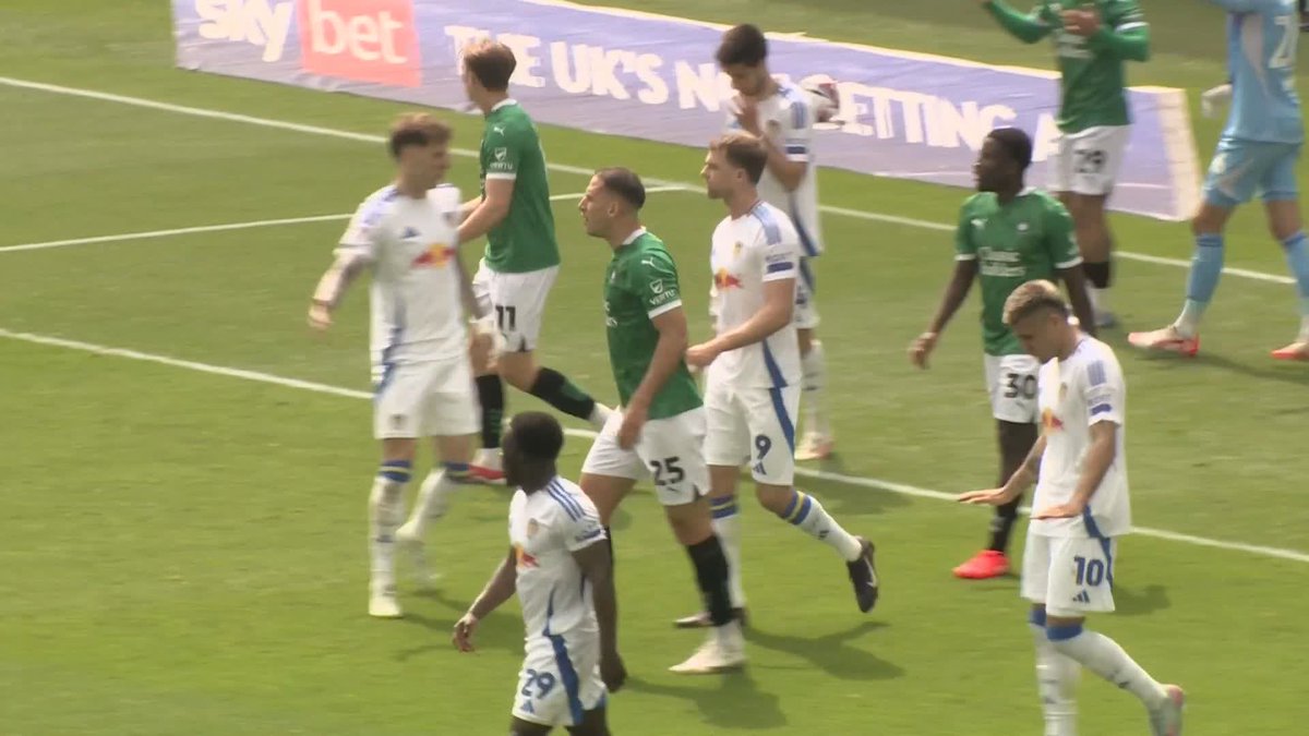 How have Plymouth missed that?! 😨
