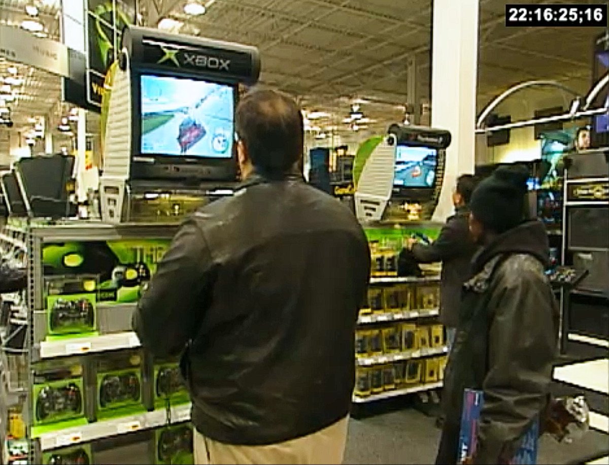 Shopping at Best Buy in 2001