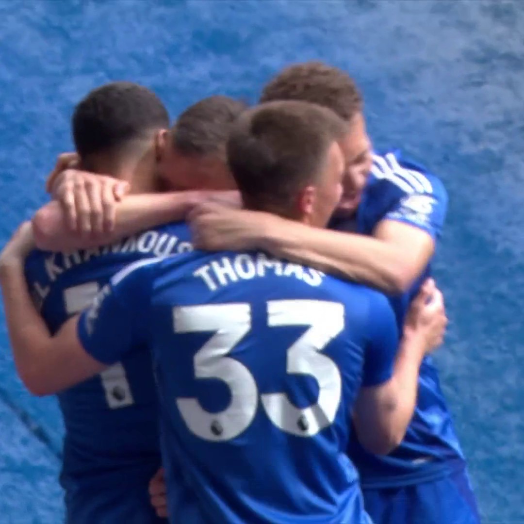A classic Jamie Vardy finish at the King Power—for old times' sake. 🦊
