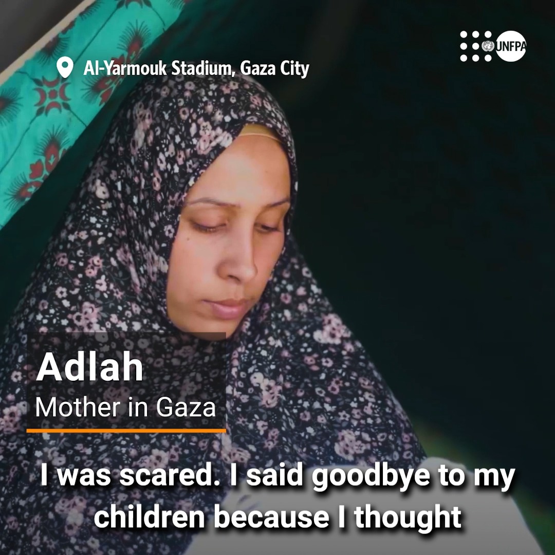 Every mother deserves a #SafeBirth. Yet, Adlah had to deliver her baby under bombardment and displacement in #Gaza. 📽️ Watch her story and see how UNFPA—the United Nations sexual and reproductive health agency—is supporting #mothers during humanitarian crises:
