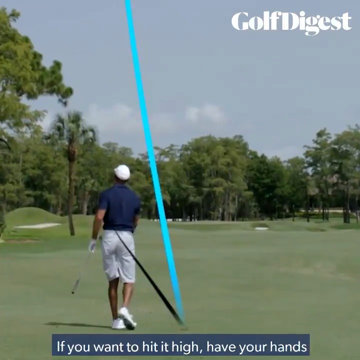 Classic lesson from Tiger Woods on controlling trajectory and how he hits multiple ball flights.