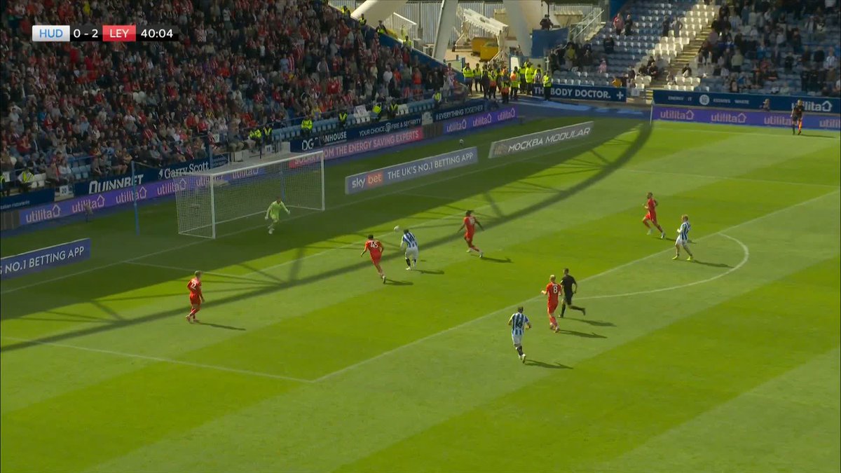 Josh Koroma brings Huddersfield back into the game with the most bizarre of goals 😅⚽️