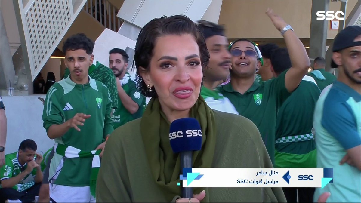 الأجواء الجماهيرية في ملعب الإنماء مع مراسلة SSC منال سامر ⤵️ #أخبار_المساء | #SSC