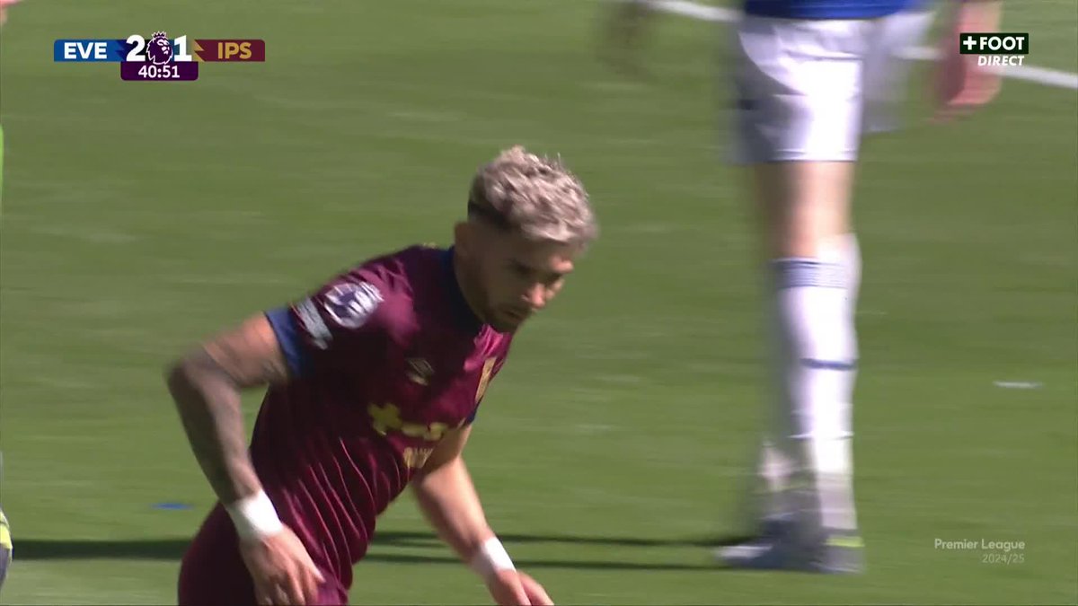 ENCISO L'ÉCLAIR DE GÉNIE ⚡️ L'attaquant d'Ipswich envoie une frappe de 30 mètres imparable pour Pickford 🥵 #EVEIPS | #PremierLeague