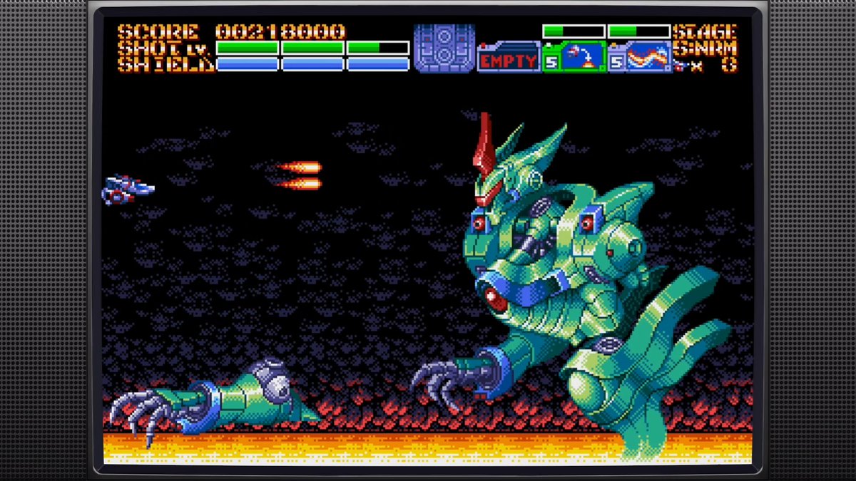 Return to the genesis of 16-bit gaming with Ancient's brand new shoot 'em up, Earthion! Featuring eight action-packed stages full of stunning visuals, frenetic gameplay, and amazing special effects—not to mention an incredible soundtrack composed by the legendary 古代祐三 Yuzo Koshiro, will have you on the edge of your seat as you fight to save humanity's future. Coming Summer, 2025!