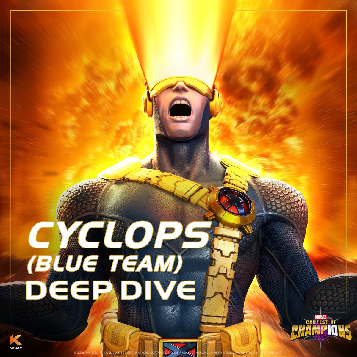 Give your team a leader worth following. 👁️🗨️ Cyclops ALWAYS takes command.