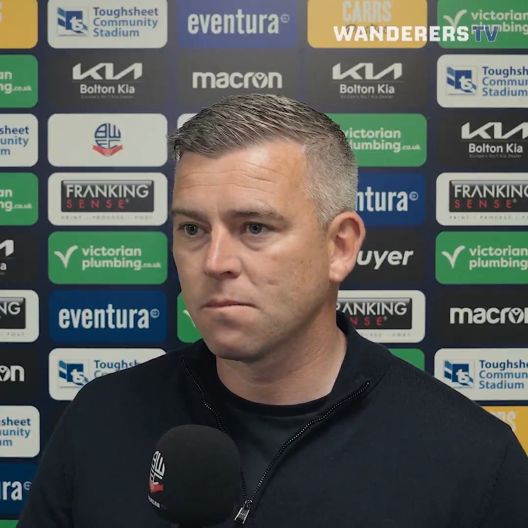 Steven Schumacher speaks to Wanderers TV after our final game of the season 📺👇 #bwfc