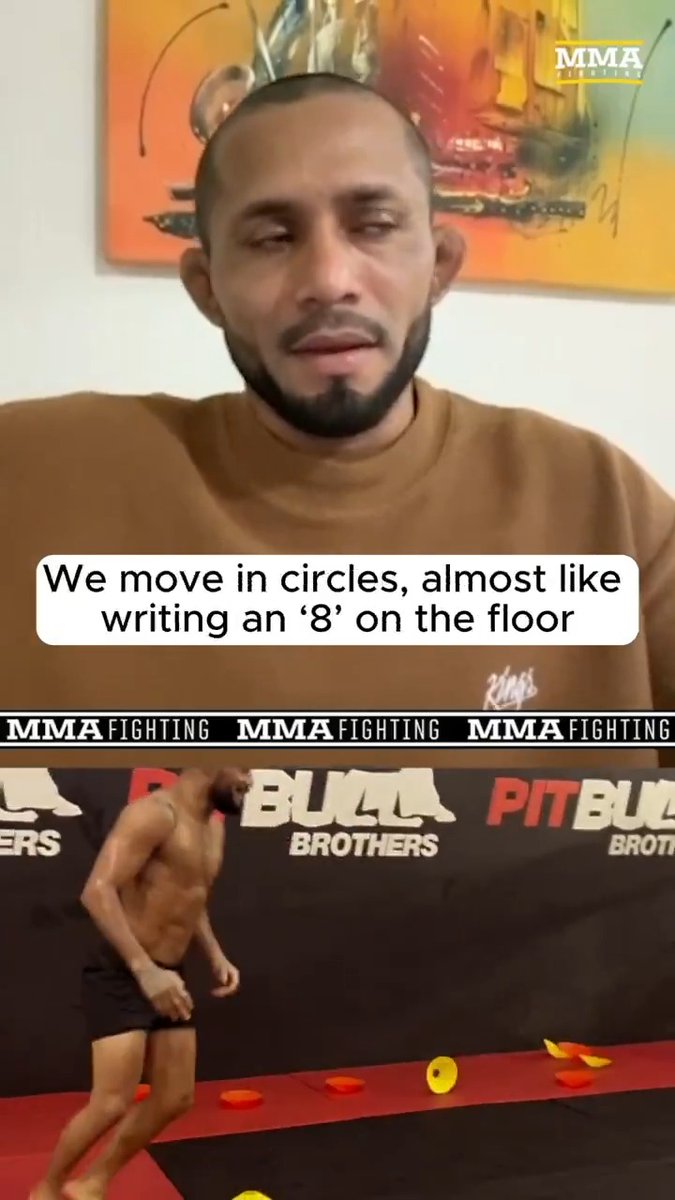 Deiveson Figueiredo explains his viral disk dodging exercise to prepare for ‘versatile’ Cory Sandhagen at #UFCDesMoines (🎥 Guilherme Cruz)