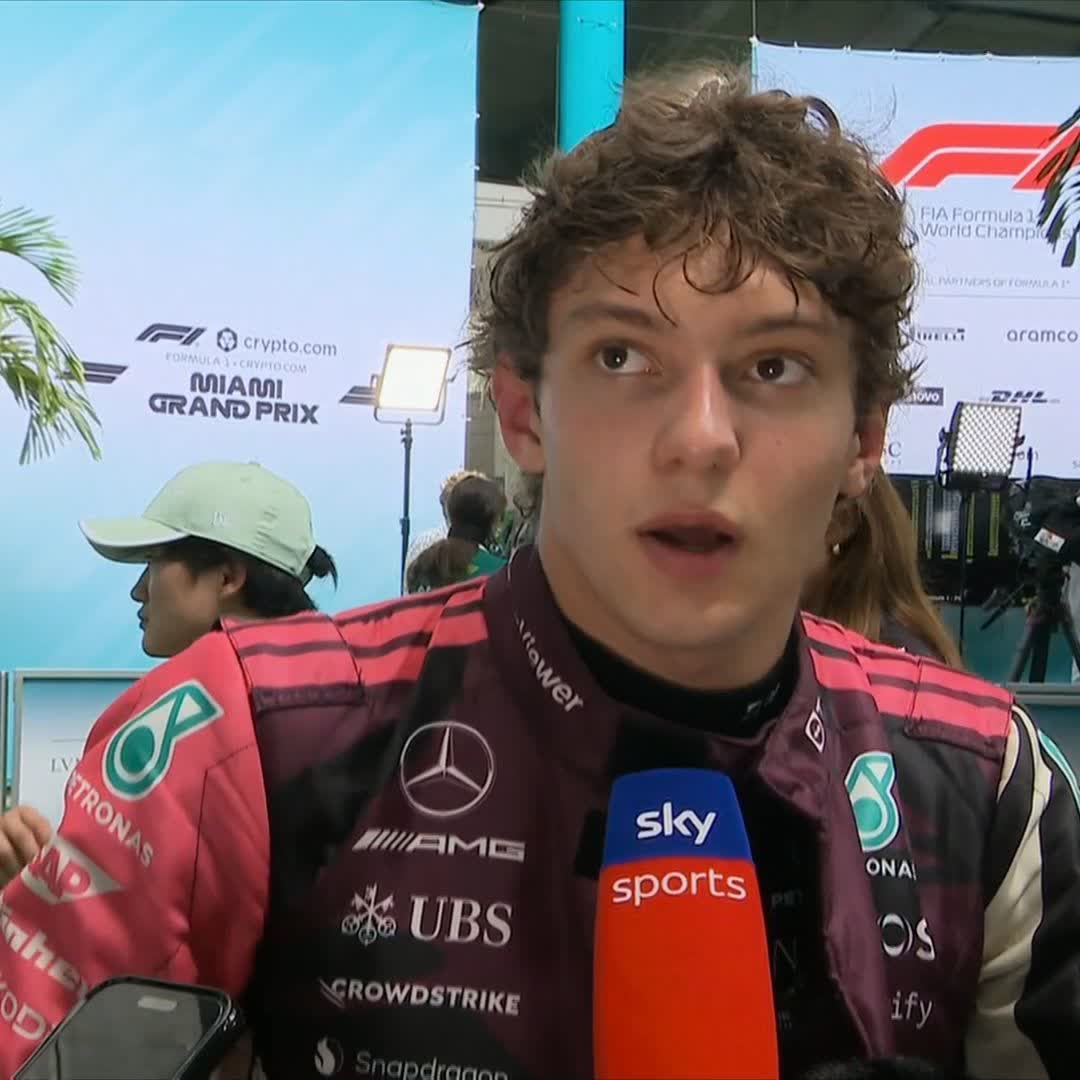 "It seems like it’s like this, that you can do basically whatever you want. So it’s good to know for the future." 🎤 Kimi Antonelli on his lap 1 battle with Oscar Piastri 💭