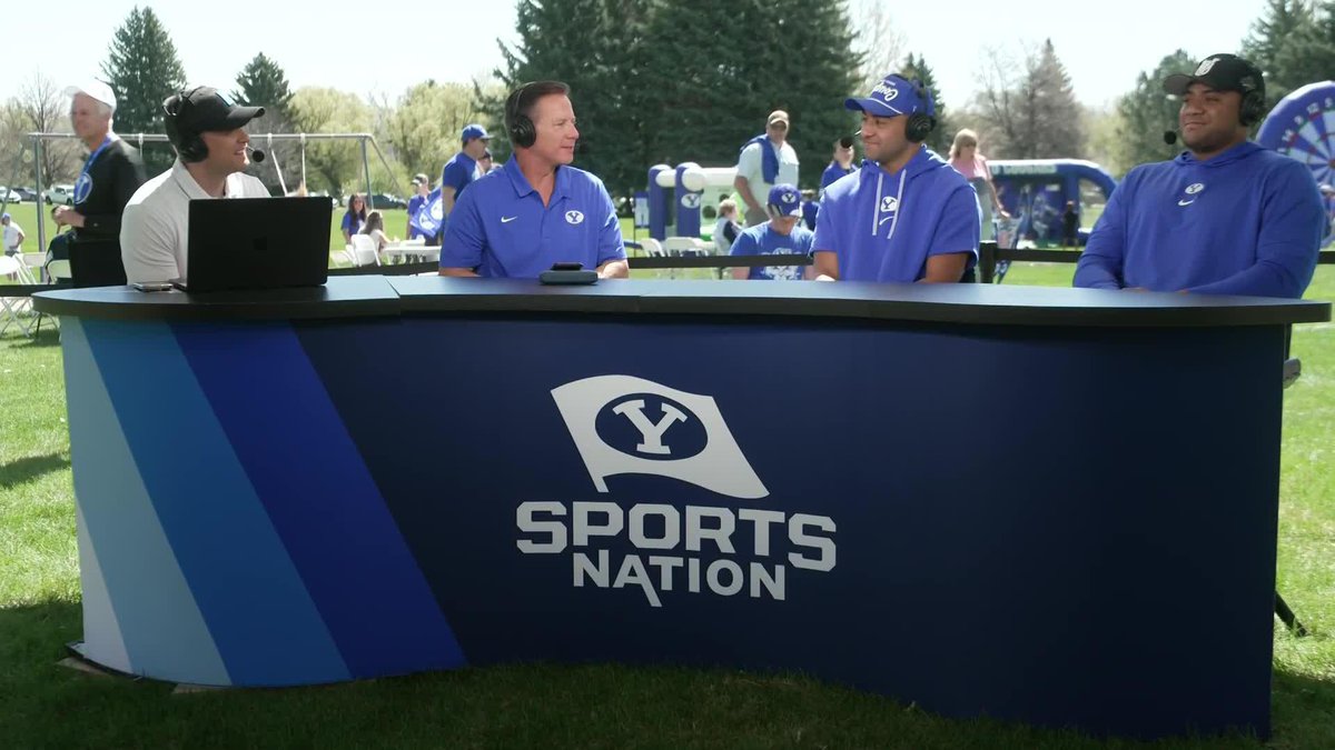 "Protect this with your life...this is your house" BYU Football Players Logan Lutui and Raider Damuni react to playing at home at Lavell Edwards Stadium