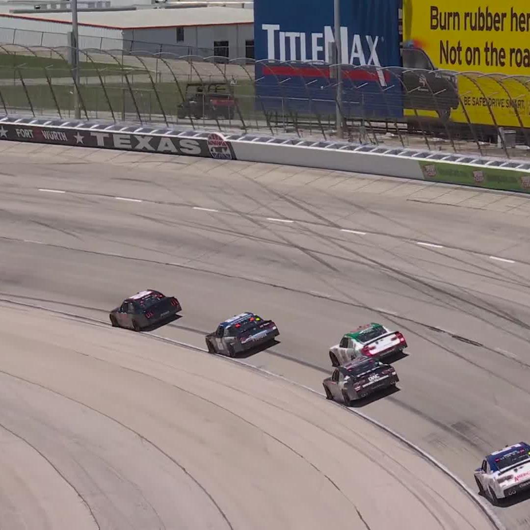 The No. 91 takes a spin, bringing out the yellow flag, which will serve as the competition caution.