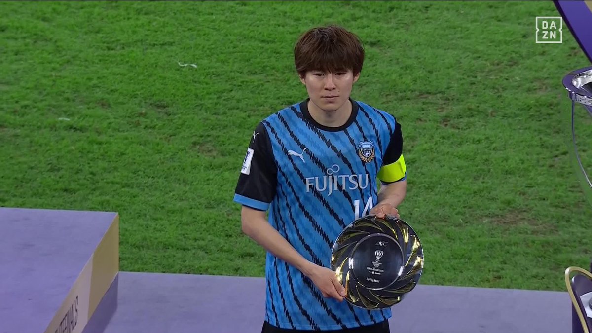 堂々のフェアプレー賞 クリーンに奪いきる守備に 積極果敢な攻撃参加⚽ 豊富な運動量でチームを支えた キャプテン #脇坂泰斗 が 「フェアプレー賞」に輝く👑 🏆ACLエリート ファイナルズ 決勝 🆚アル・アハリ×川崎F 🆓#DAZN で無料ライブ配信中 視聴はこちら⏩ #無料だぞーん #Jみようぜ #frontale