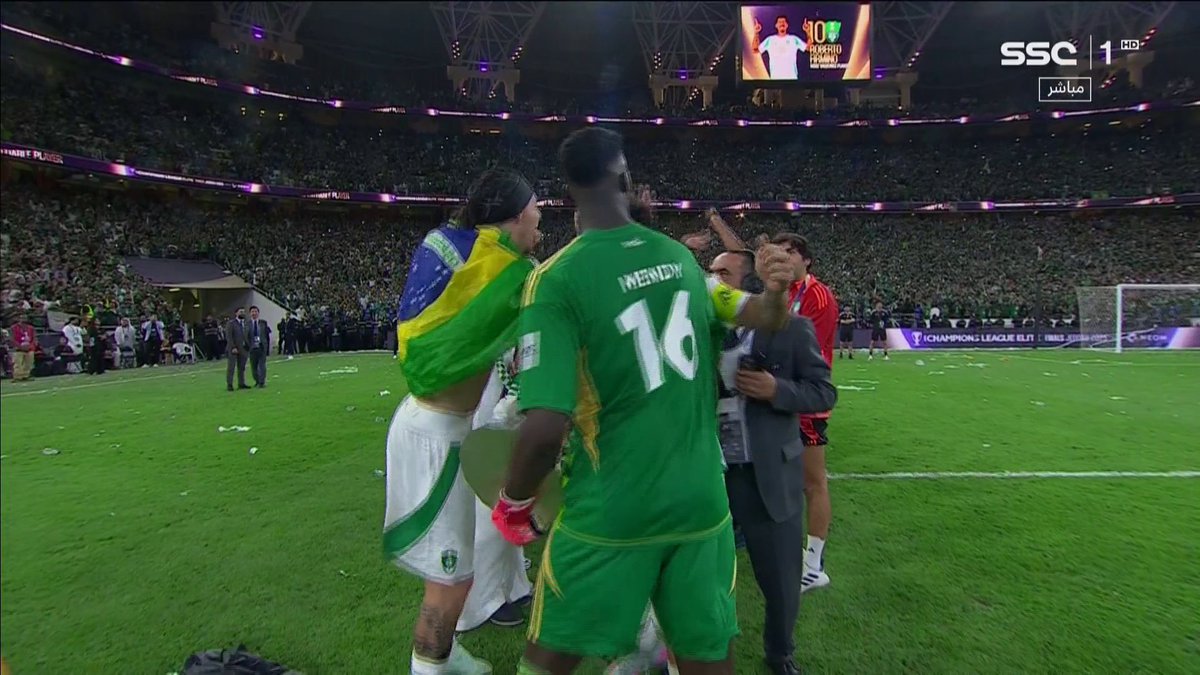 فيرمينو أفضل لاعب في نهائي القارة #دوري_أبطال_آسيا_للنخبة #الأهلي_كاواساكي