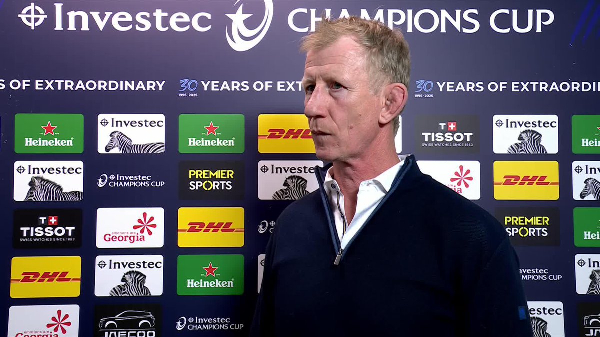 Leo Cullen reflects on Leinster's loss to Northampton Saints in the Semi-Finals 🔵 "It's going to string for a long time. We were just a little bit off for whatever reason." 🗣️ #InvestecChampionsCup
