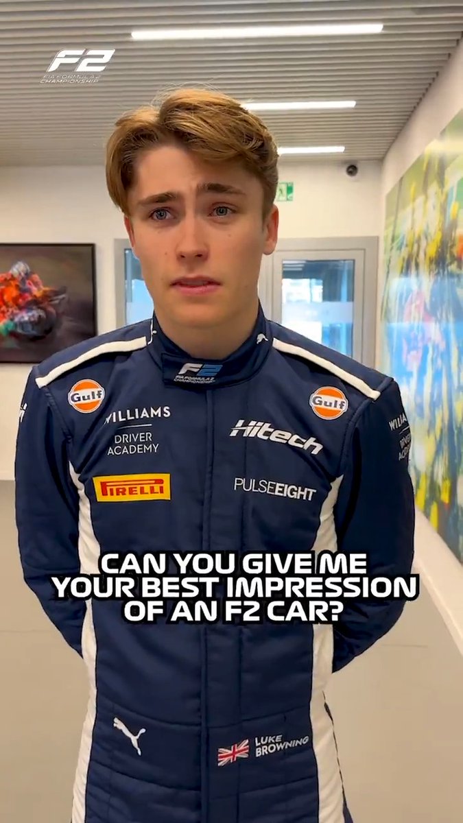 Who “vrroooomed” best? 🔊🤔 #F2 #RoadToF1