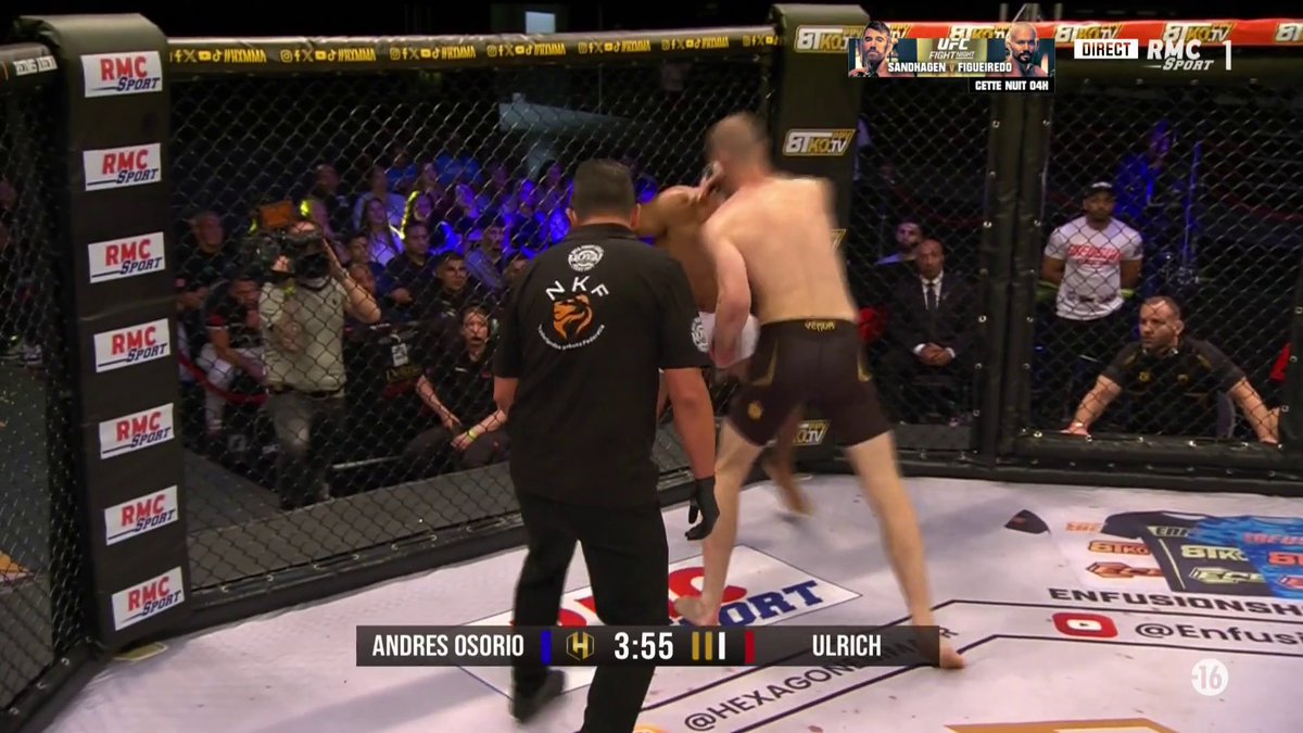 🚨 Theo Ulrich 🇫🇷 s’impose par TKO au 2eme round ! 5 combats, 5 victoires ✅