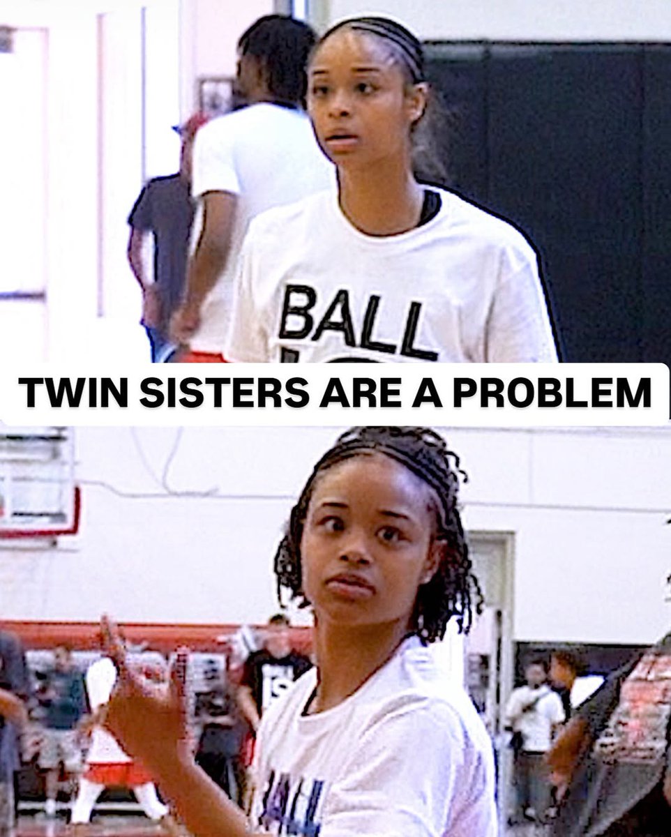 THE PAULDO TWINS! The Tennessee commits, Mia & Mya, were in their bag.